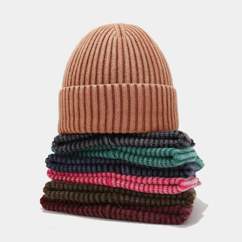 Retro Washed Knitted Beanie Wholesale Manufacturer